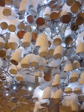 Metallbäume aus Edelstahl